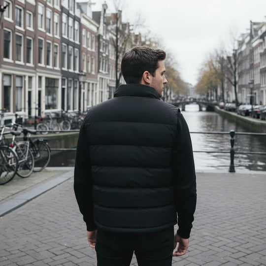 Adam – Heren Gewatteerde Bodywarmer | Waterafstotend en Comfortabel-Basser-Basser