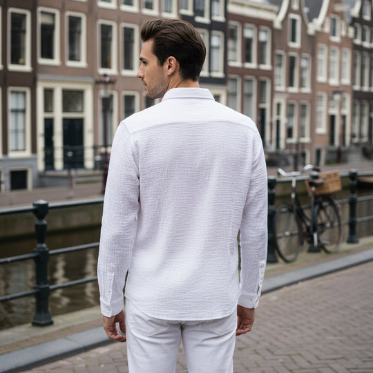 Angelo – Heren Set | Stijlvolle Top Met Relaxte Fit Broek-Basser-Basser