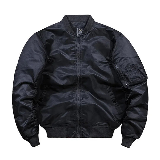Basser - Heren Bomberjack | Gevoerd Design-Basser-Zwart-S-Basser