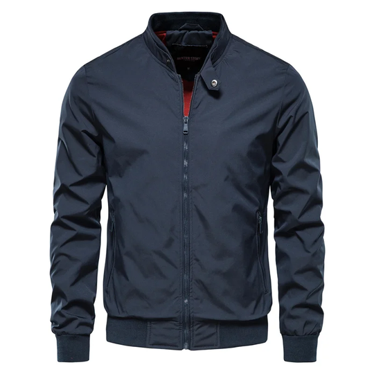 Basser - Heren Bomberjack | Lichtgewicht Ontwerp-Basser-Blauw-S-Basser