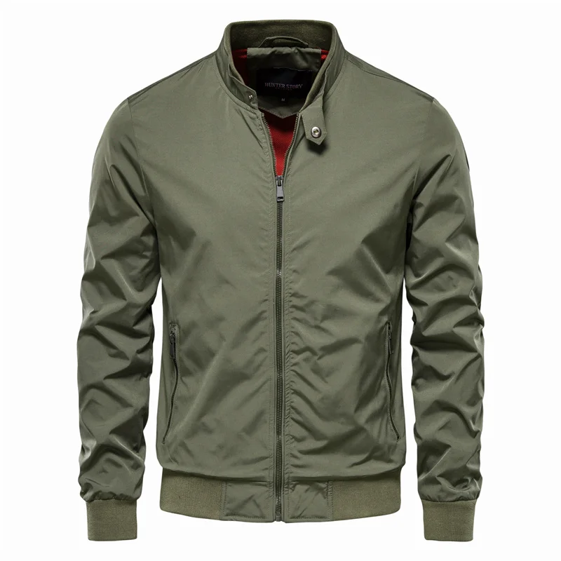 Basser - Heren Bomberjack | Lichtgewicht Ontwerp-Basser-Groen-S-Basser