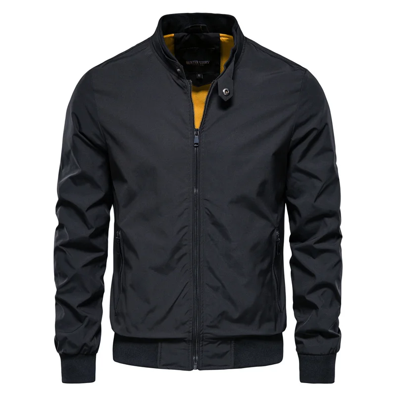 Basser - Heren Bomberjack | Lichtgewicht Ontwerp-Basser-Zwart-S-Basser