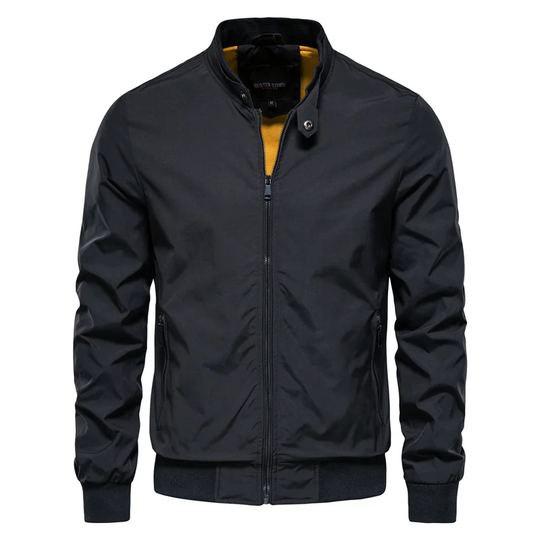 Basser - Heren Bomberjack | Lichtgewicht Ontwerp-Basser-Zwart-S-Basser