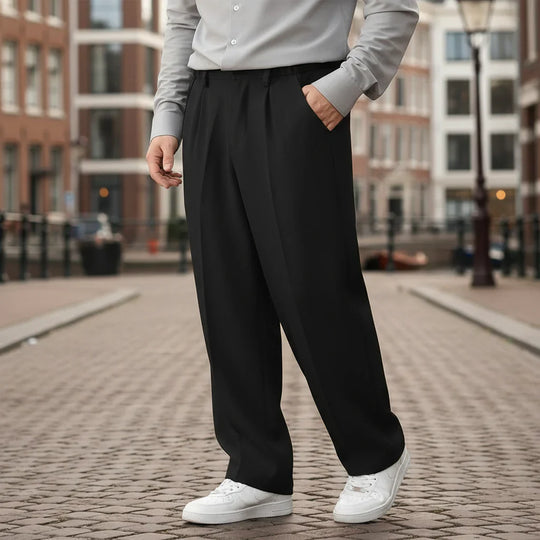 Basser - Heren Broek | Nette Slim Fit-Basser-Basser