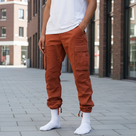 Basser - Heren Cargo Broek | Functioneel Design-Basser-Basser