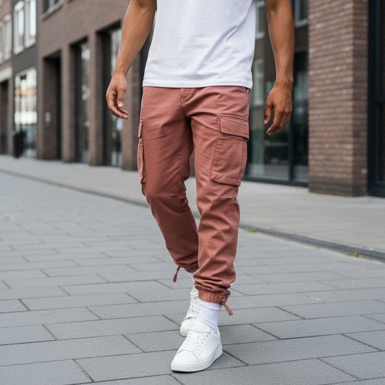Basser - Heren Cargo Broek | Functioneel Design-Basser-Basser