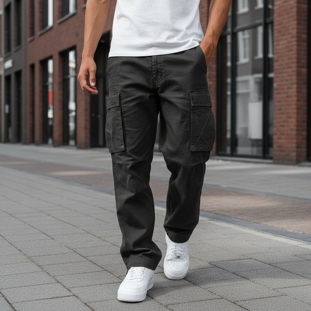 Basser - Heren Cargo Broek | Functioneel Design-Basser-Basser