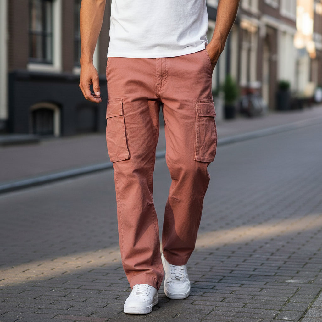 Basser - Heren Cargo Broek | Functioneel Design-Basser-Basser