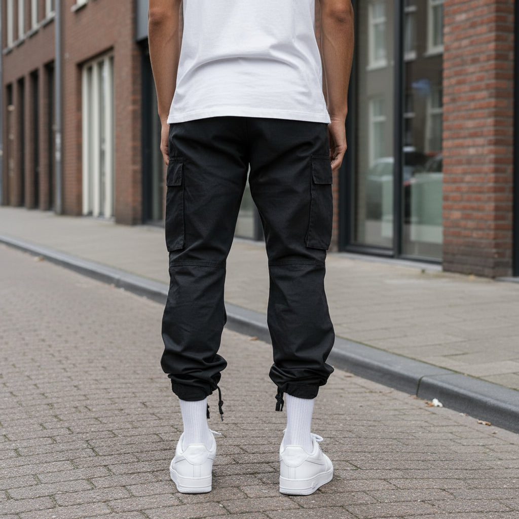Basser - Heren Cargo Broek | Functioneel Design-Basser-Basser