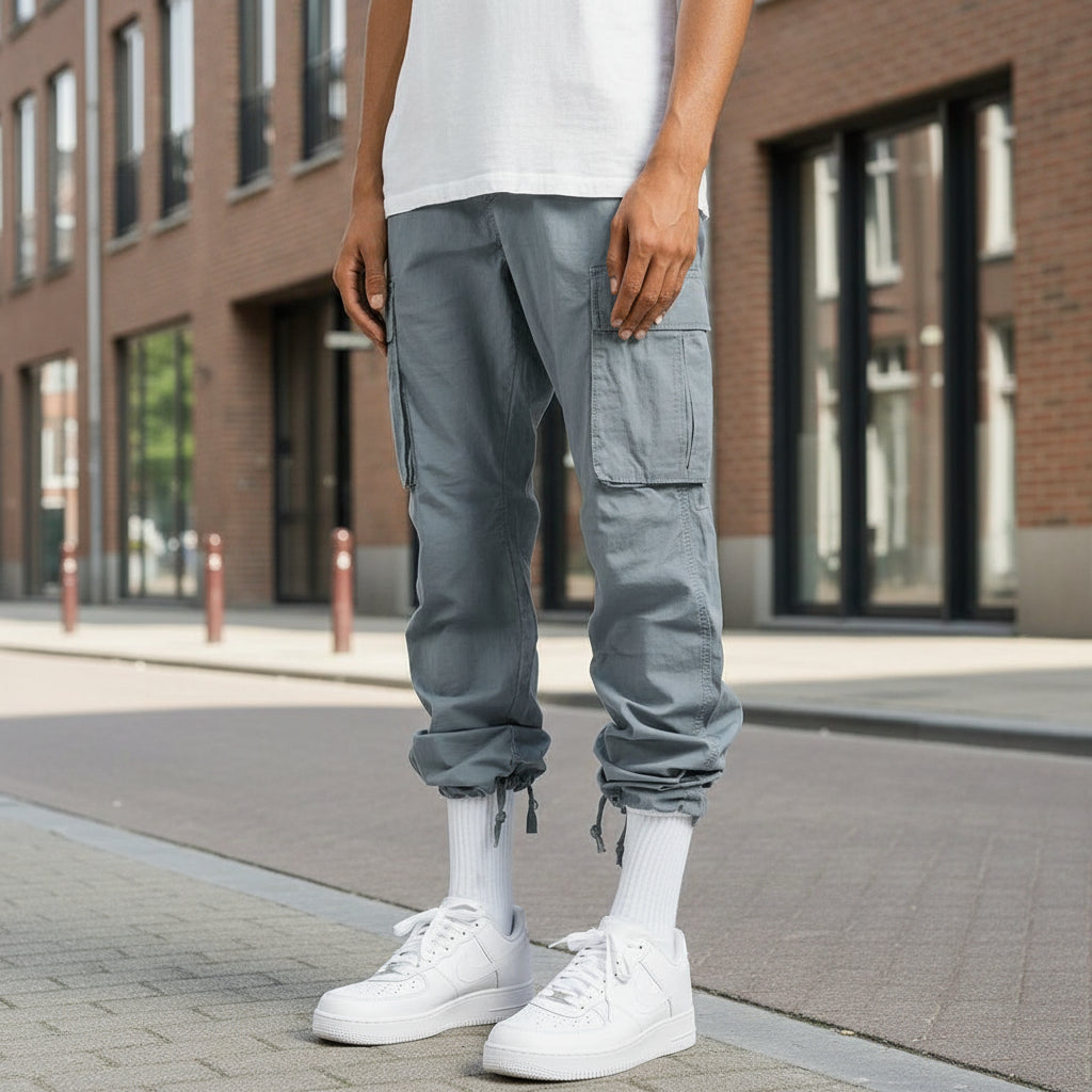 Basser - Heren Cargo Broek | Functioneel Design-Basser-Basser