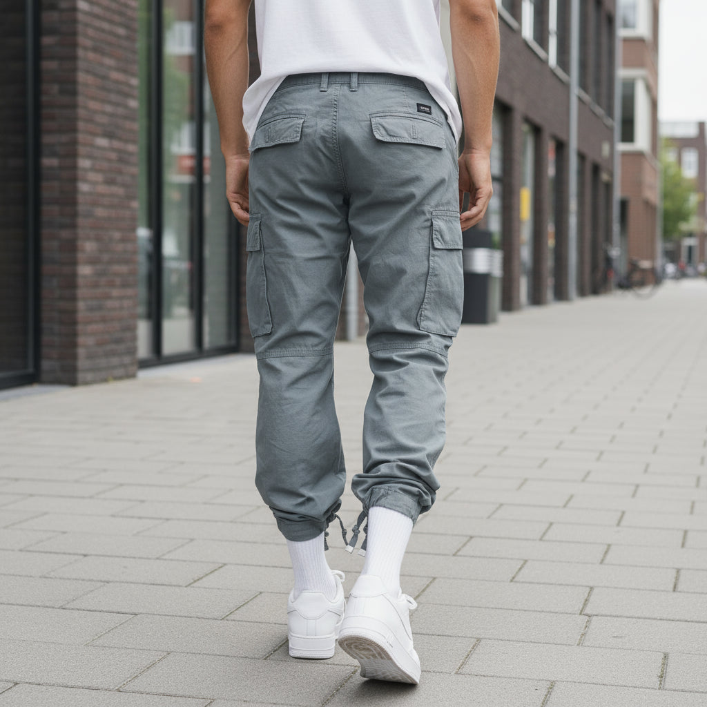 Basser - Heren Cargo Broek | Functioneel Design-Basser-Basser