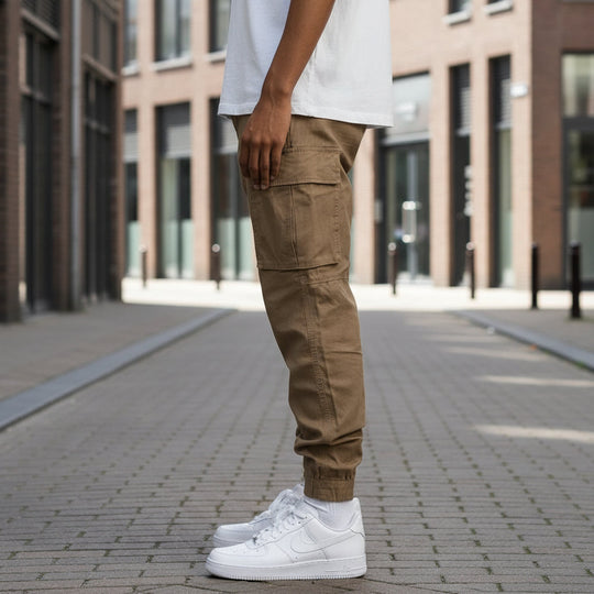 Basser - Heren Cargo Broek | Functioneel Design-Basser-Basser