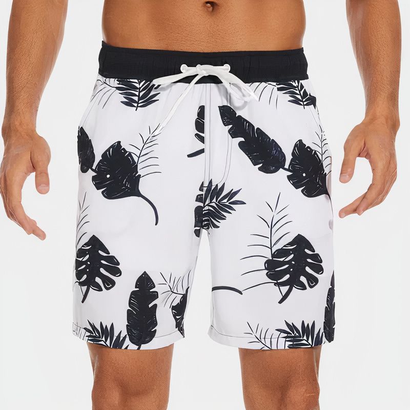 Basser - Heren Gym Shorts | Lichtgewicht Sneldrogend-Basser-Wit-36-Basser