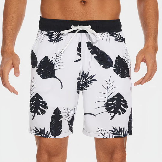 Basser - Heren Gym Shorts | Lichtgewicht Sneldrogend-Basser-Wit-36-Basser