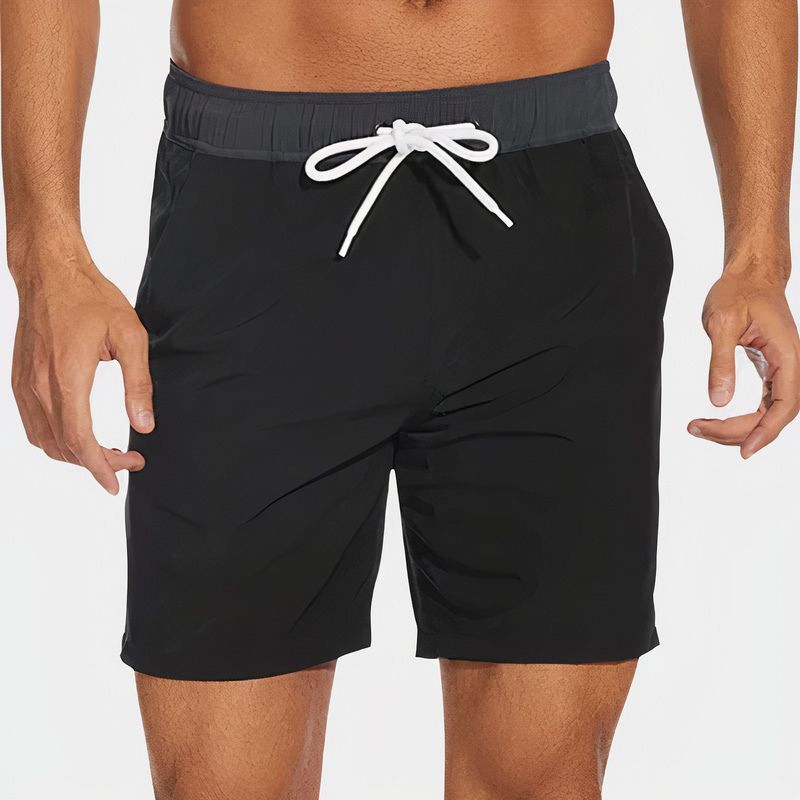 Basser - Heren Gym Shorts | Lichtgewicht Sneldrogend-Basser-Zwart-36-Basser