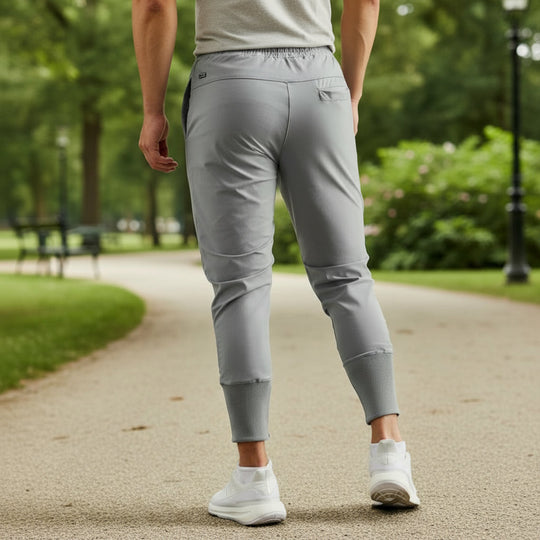 Basser - Heren Joggingbroek | Slanke Pasvorm-Basser-Basser
