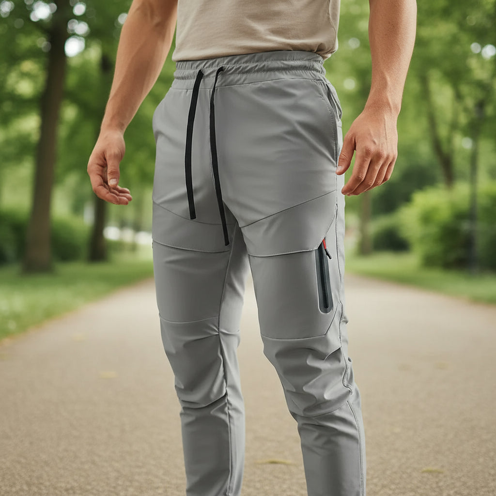 Basser - Heren Joggingbroek | Slanke Pasvorm-Basser-Basser