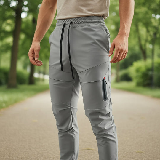 Basser - Heren Joggingbroek | Slanke Pasvorm-Basser-Basser