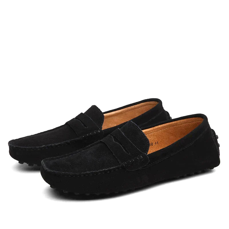 Basser - Heren Loafers | Italiaanse Invloeden-Basser-Zwart-38-Basser