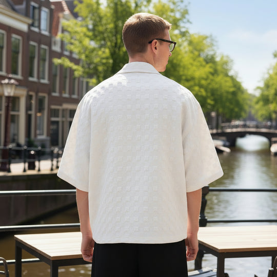 Basser - Heren Overhemd | Oversized Fit-Basser-Basser