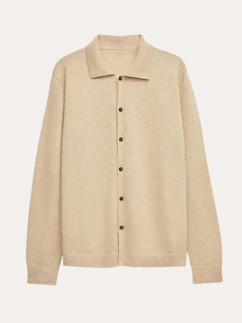 Basser - Heren Overhemd | Timeless Beige Design-Basser-Basser