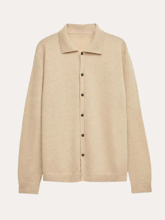 Basser - Heren Overhemd | Timeless Beige Design-Basser-Basser