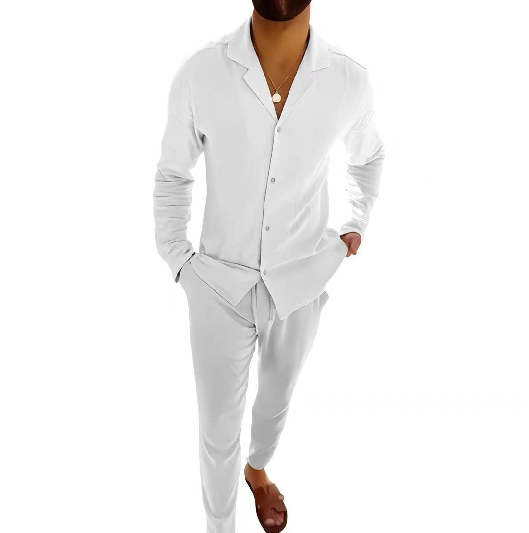 Basser - Heren Pak | Slim Fit Zwart-Basser-Wit-S-Basser
