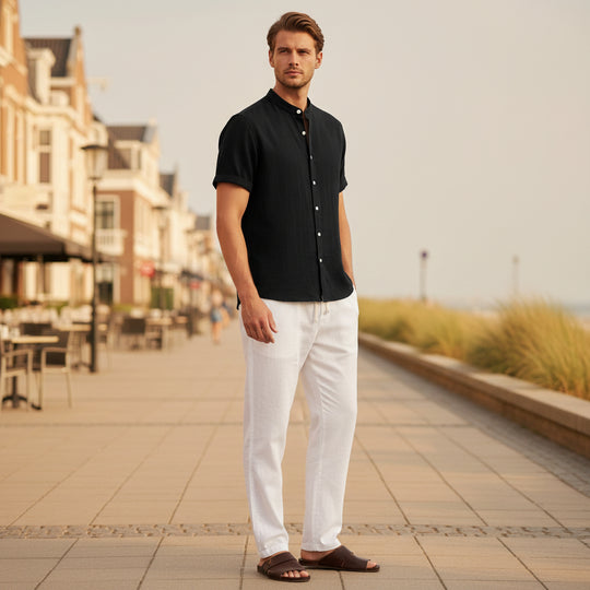 Basser - Heren Zomerset | Ademend Ontwerp-Basser-Basser