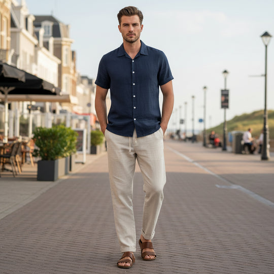 Basser - Heren Zomerset | Ademend Ontwerp-Basser-Basser