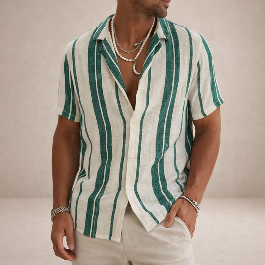 Basser - Heren Blouse | Luchtige Pasvorm 0
