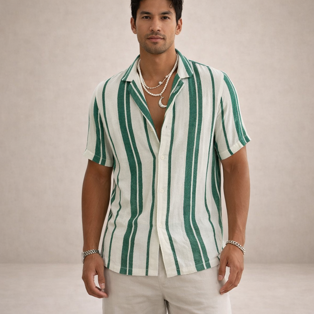 Basser - Heren Blouse | Luchtige Pasvorm 1