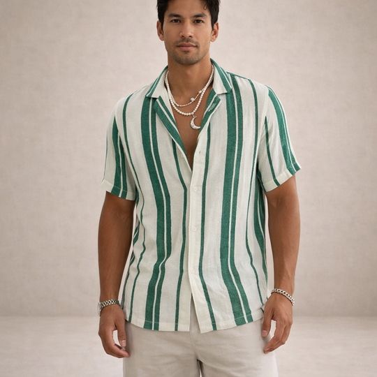 Basser - Heren Blouse | Luchtige Pasvorm 1