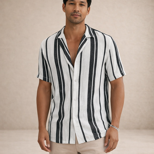 Basser - Heren Blouse | Luchtige Pasvorm 4