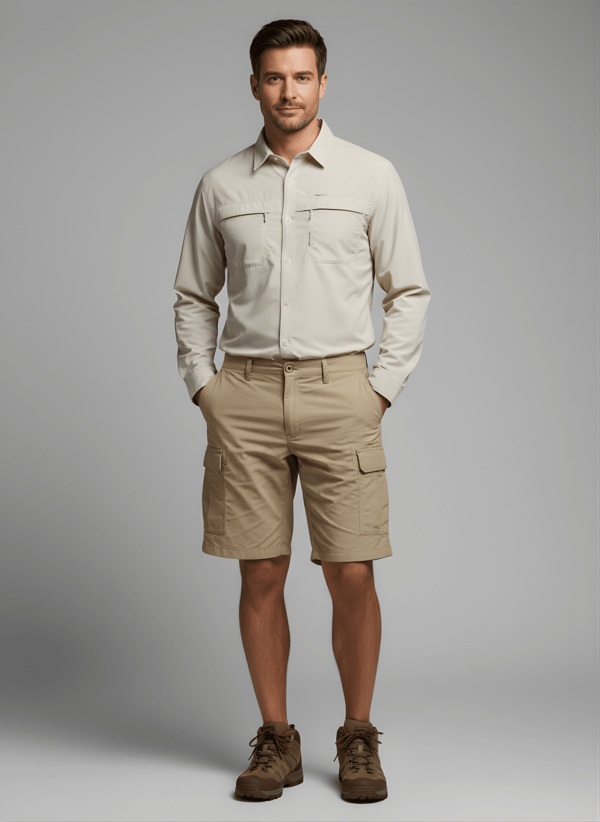 Basser - Heren Cargo Shorts | Relaxed Fit 1