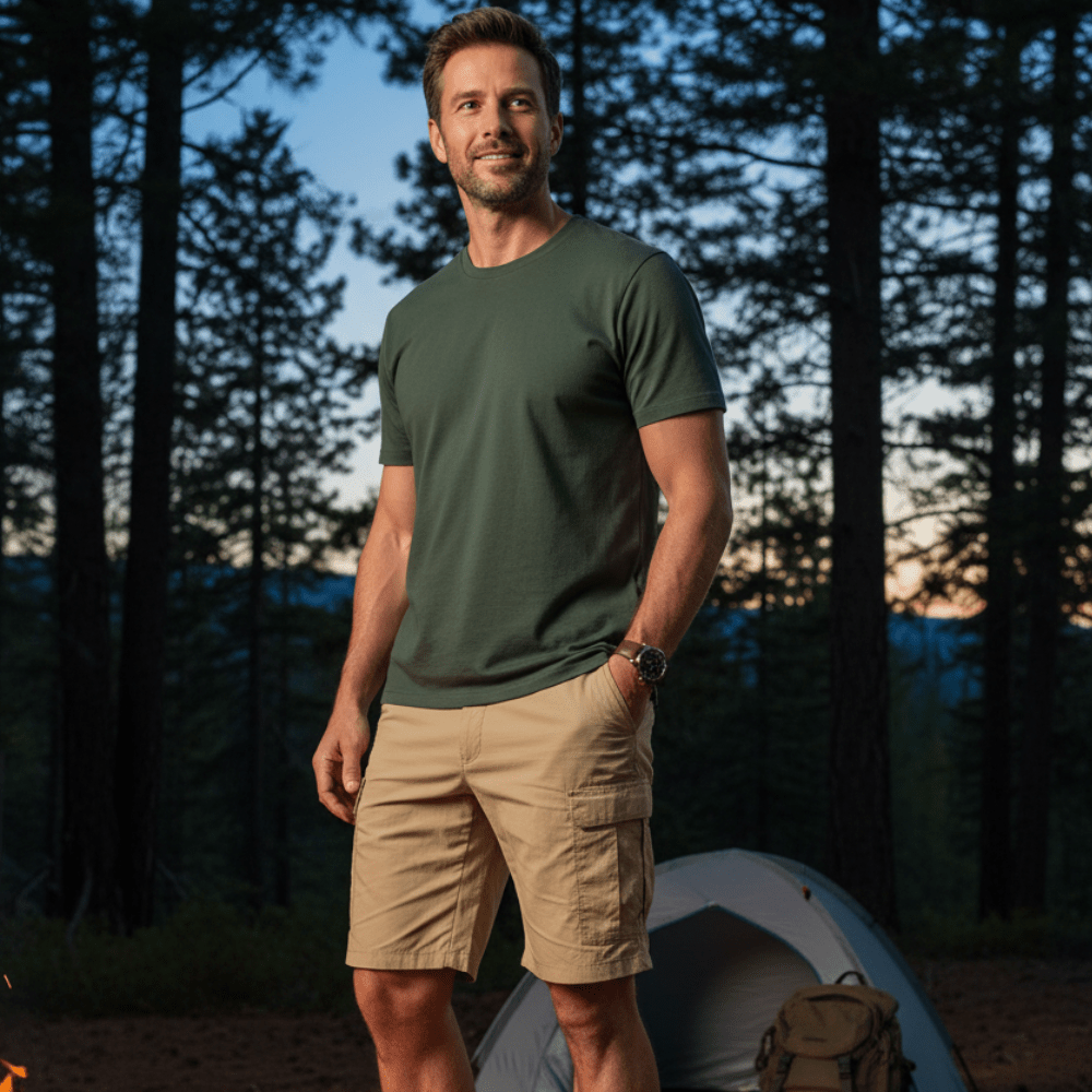 Basser - Heren Cargo Shorts | Relaxed Fit 2