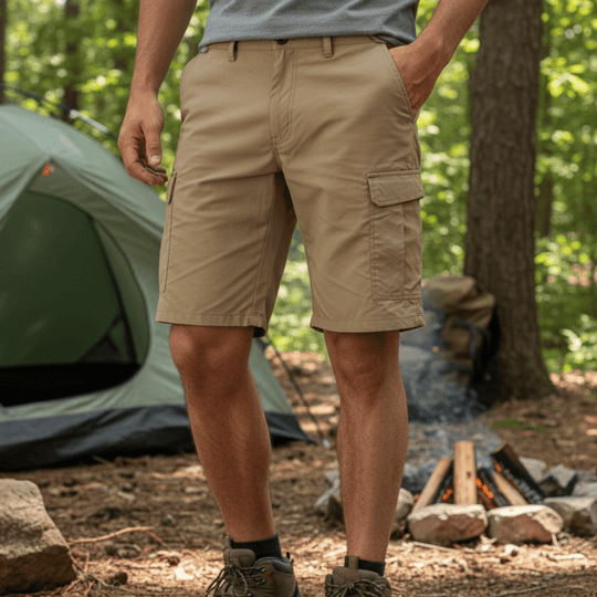 Basser - Heren Cargo Shorts | Relaxed Fit 5