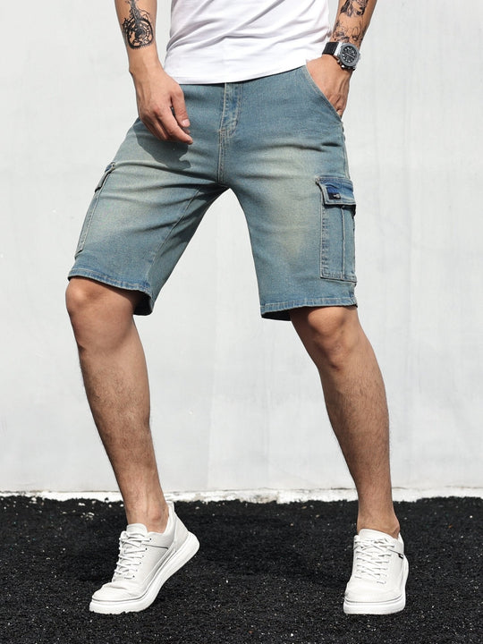 Basser - Heren Cargo Shorts | Verstelbare Tailleband 2