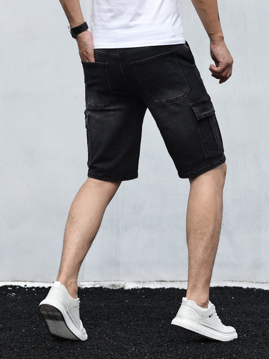 Basser - Heren Cargo Shorts | Verstelbare Tailleband 3