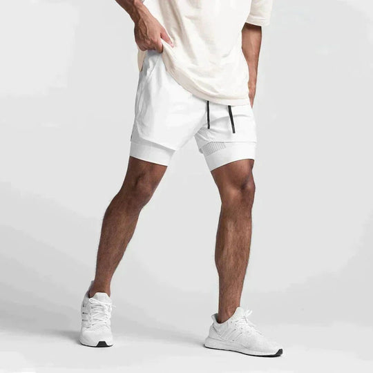 Basser - Heren Fitnessshort | Lichtgewicht en Ademend 0