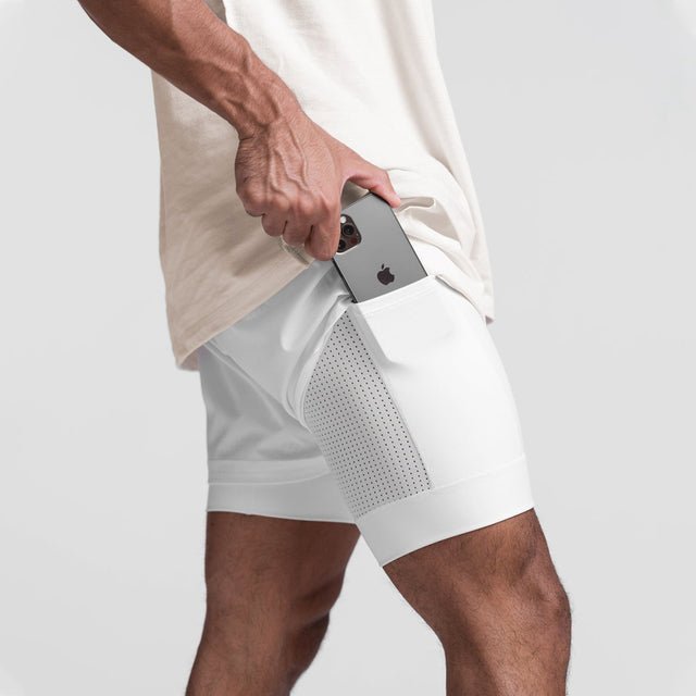 Basser - Heren Fitnessshort | Lichtgewicht en Ademend 3