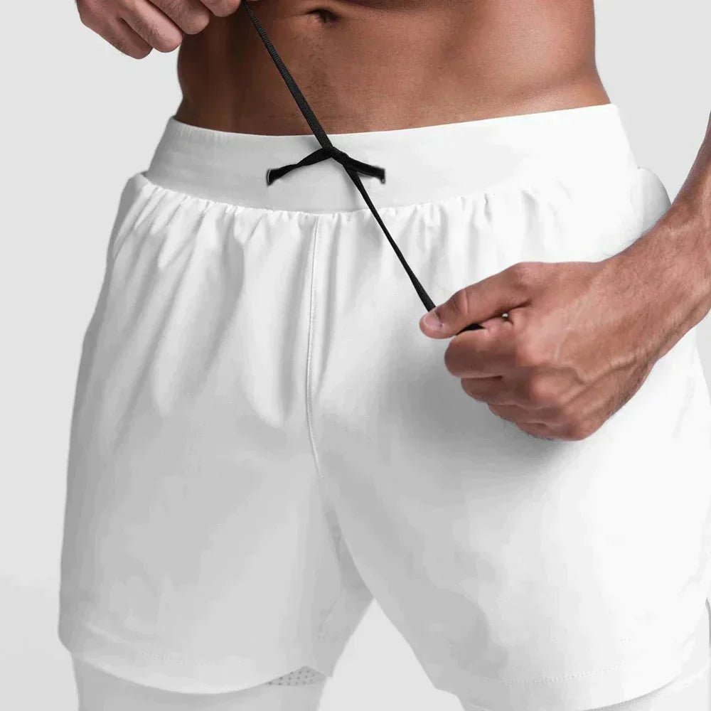 Basser - Heren Fitnessshort | Lichtgewicht en Ademend 5