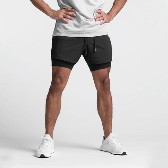 Basser - Heren Fitnessshort | Lichtgewicht en Ademend 6