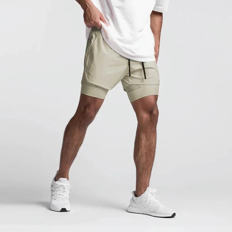 Basser - Heren Fitnessshort | Lichtgewicht en Ademend 7