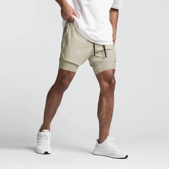 Basser - Heren Fitnessshort | Lichtgewicht en Ademend 7