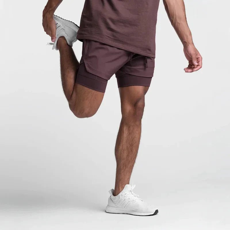 Basser - Heren Fitnessshort | Lichtgewicht en Ademend 8
