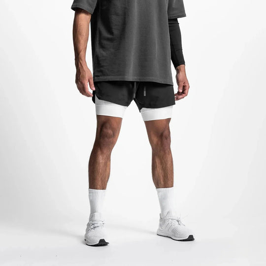 Basser - Heren Fitnessshort | Lichtgewicht en Ademend 9