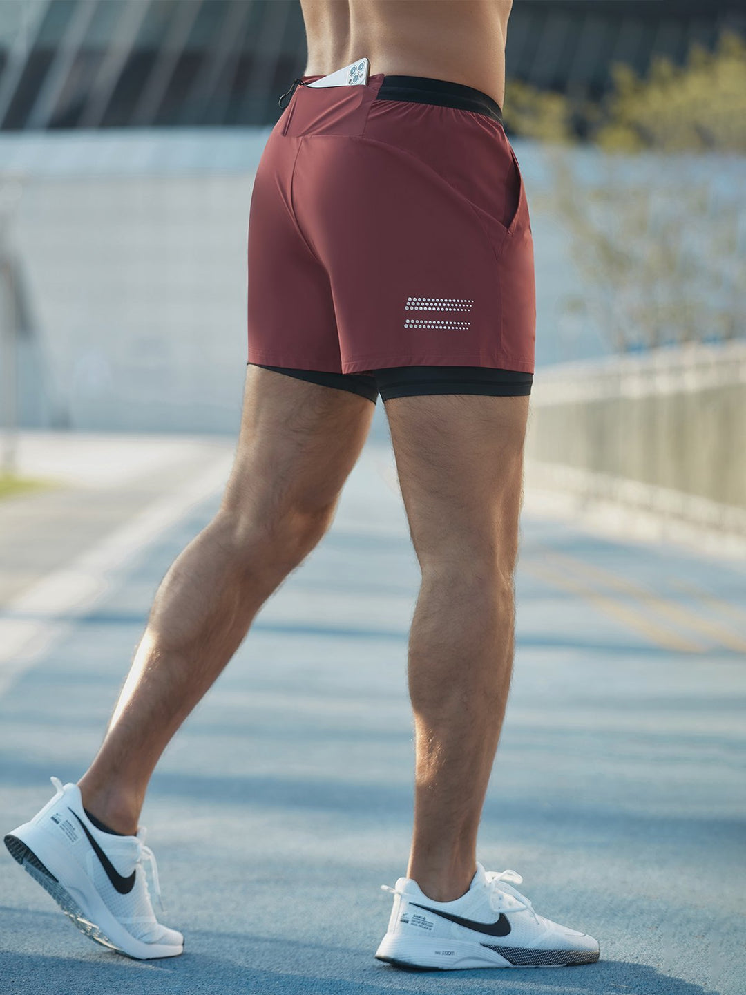 Basser - Heren Hardloop Shorts | 2-in-1 Ontwerp 7