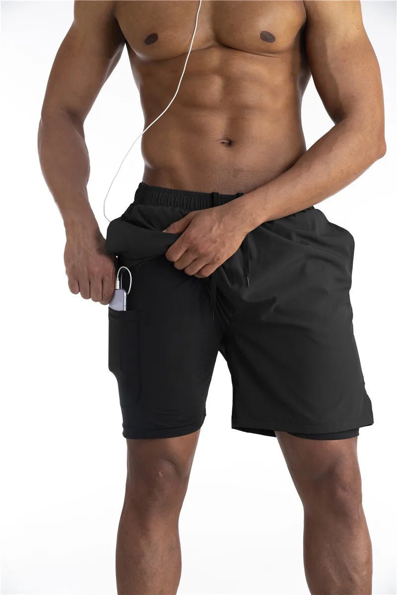 Basser - Heren Hardloop Shorts | Ingebouwde Liner 4