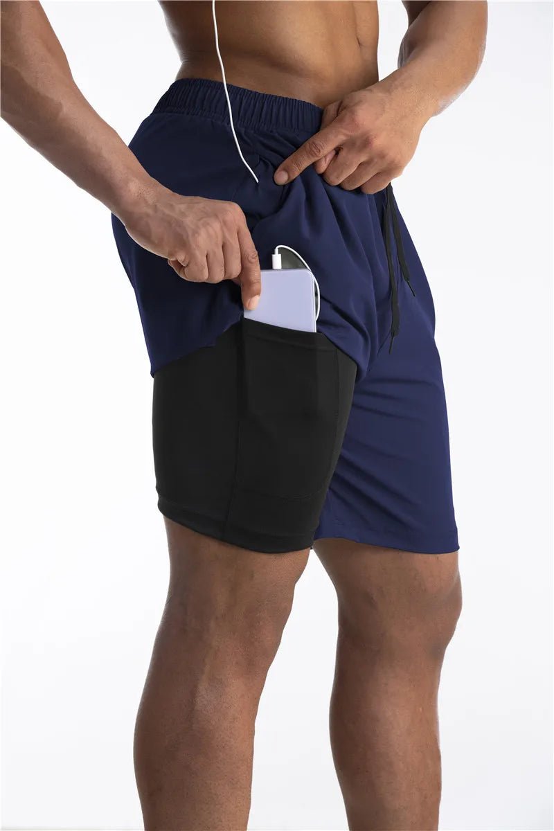 Basser - Heren Hardloop Shorts | Ingebouwde Liner 6
