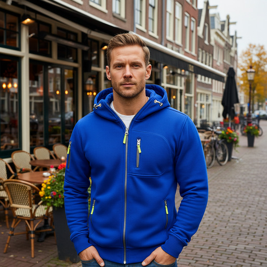 Basser - Heren Hoodie | Verstelbare Capuchon 2